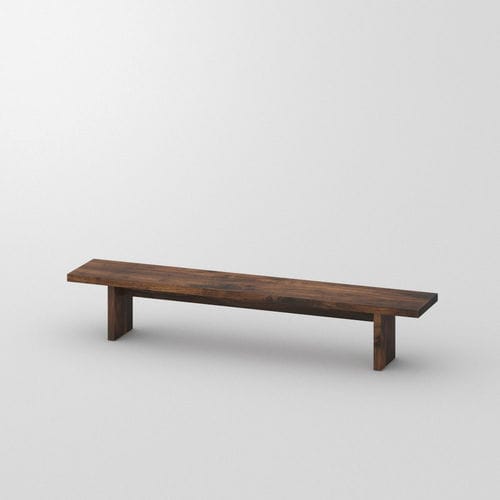 Panca contemporanea - SAGA - vitamin design - in rovere / in legno massiccio / in faggio