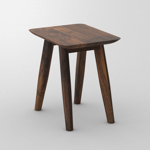 Sgabello contemporaneo - AETAS - vitamin design - in rovere / in faggio / in frassino