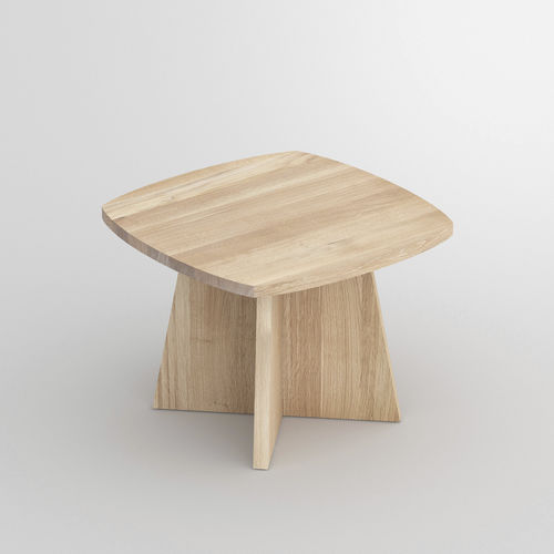 Tavolino basso contemporaneo - LOTUS X - vitamin design - in rovere / in faggio / in frassino