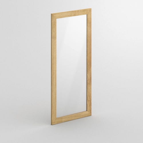 Specchio da terra - vitamin design - contemporaneo / rettangolare / in rovere