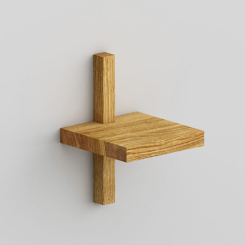Mensola - AGIS SINGLE - vitamin design - contemporaneo / in rovere / in noce