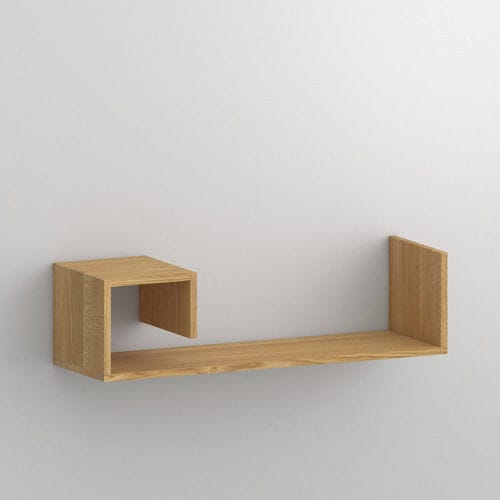 Mensola - MENA G - vitamin design - contemporaneo / in rovere / in noce