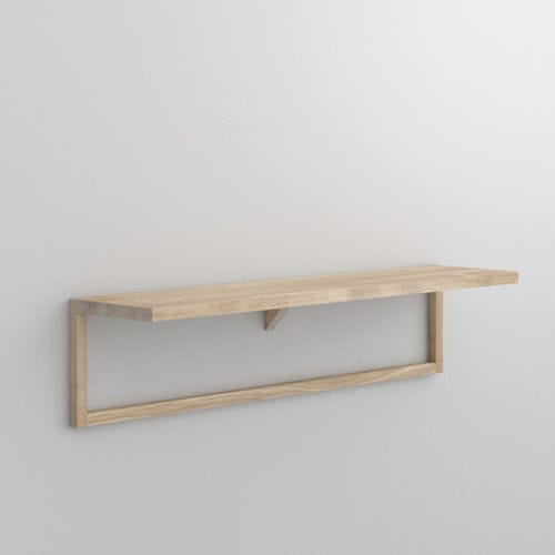 Mensola - SENA SHIFT - vitamin design - design minimalista / in rovere / in noce