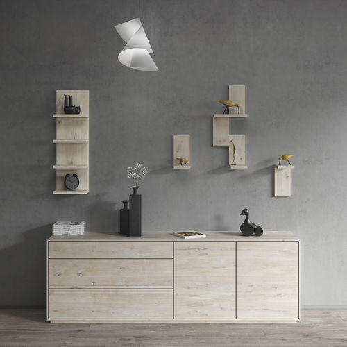 Cassettone design minimalista - IOTA - vitamin design - in frassino / in rovere / in noce