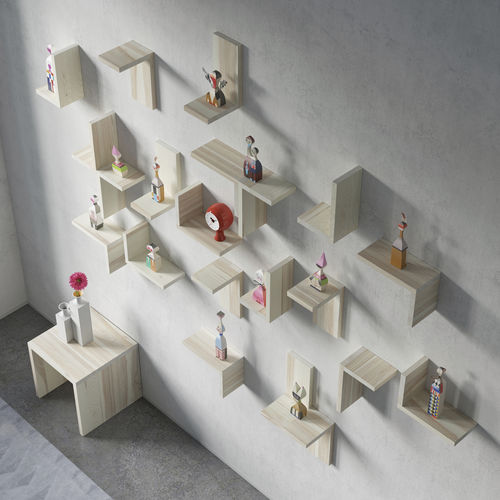 Mensola - CIPO - vitamin design - contemporaneo / in rovere / in noce