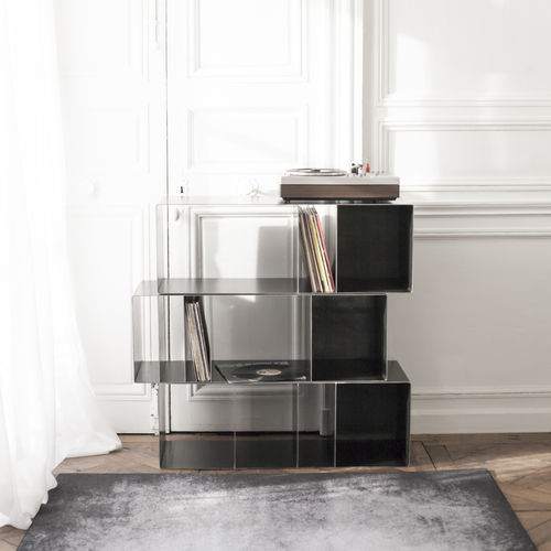 Scaffale modulare - QUATTRO : Vinyl 1 - VIDAME EDITIONS - design industriale / in acciaio / su misura