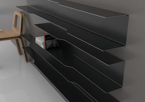 Mensola - USHELF WAX PATINA - VIDAME EDITIONS - modulare / contemporaneo / in acciaio