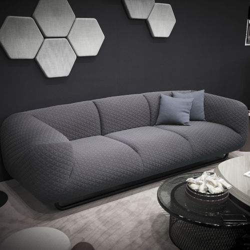 Divano contemporaneo - CLOUD 9 - VIDAME EDITIONS - in tessuto / beige / marrone