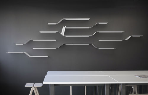 Mensola - set7  - VIDAME EDITIONS - design minimalista / in acciaio laccato