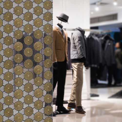 Pannello in vetro decorato - LAMIMARTEX - Glas Marte GmbH - traslucido / per interni / per porta