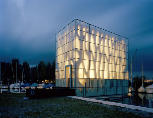 Pannello in vetro strutturale - ICE-H® - Glas Marte GmbH - laminato / decorato / traslucido