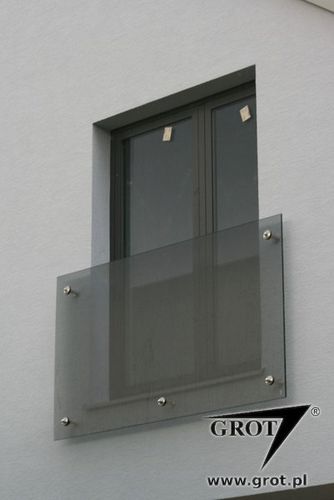 Pannello in vetro traslucido - BZ 6 - GROT - per balcone