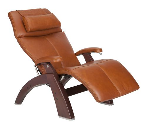 Poltrona contemporanea - PERFECT CHAIR® : PC-410  - Human Touch - in pelle / reclinabile / con poggiatesta