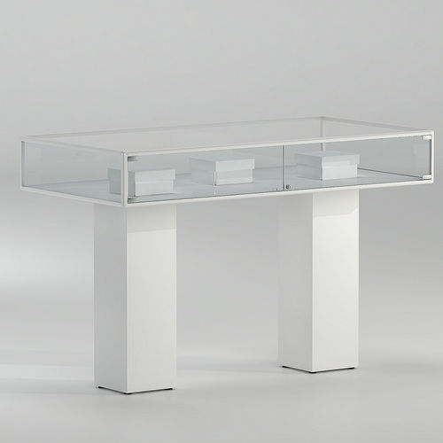 Vetrina contemporanea - 5/PLP - Italvetrine - in vetro temprato / in legno / in alluminio