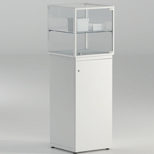 Vetrina contemporanea - 6/LAP - Italvetrine - in vetro temprato / in alluminio / con serratura integrata