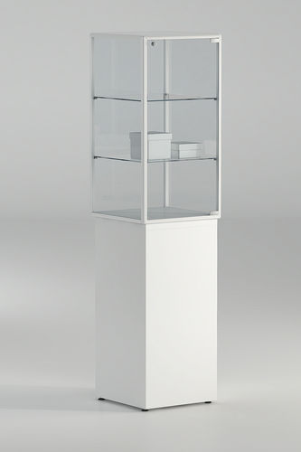 Vetrina contemporanea - 7/PLP - Italvetrine - in vetro temprato / in alluminio / con serratura integrata