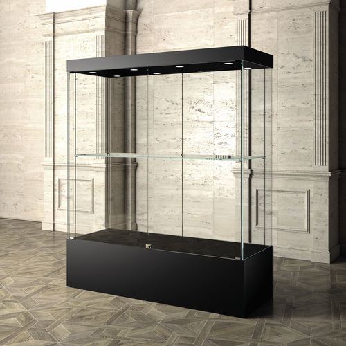 Vetrina contemporanea - MU/160 - Italvetrine - in vetro temprato / in laminato / illuminata
