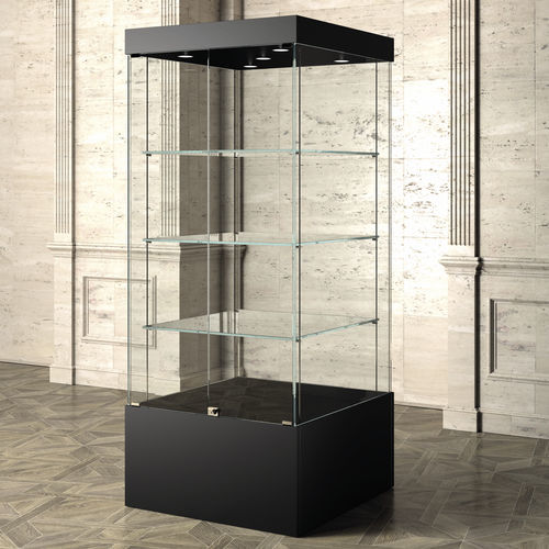 Vetrina contemporanea - MU/80 - Italvetrine - in vetro temprato / in laminato / illuminata