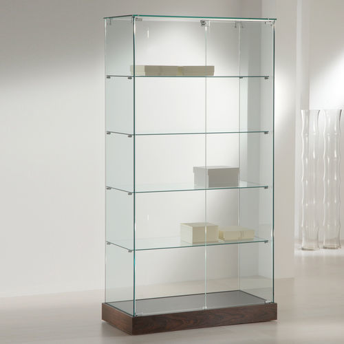 Vetrina contemporanea - 130/CC - Italvetrine - in vetro temprato / in legno / a vista