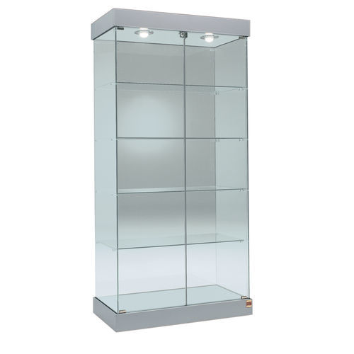 Vetrina contemporanea - 131/CS - Italvetrine - in vetro temprato / illuminata / con serratura integrata