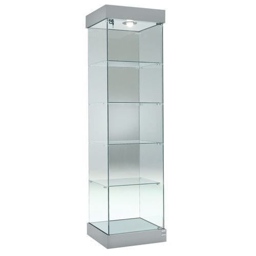 Vetrina contemporanea - 181/ES - Italvetrine - in vetro temprato / in legno / illuminata