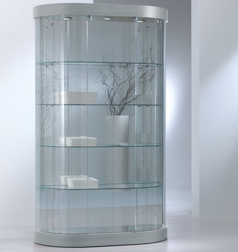 Vetrina contemporanea - 209/M - Italvetrine - in vetro temprato / illuminata / con serratura integrata