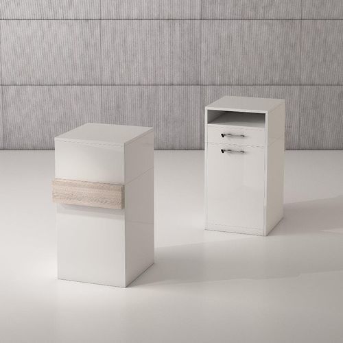 Banco cassa modulare - QF/5BC - Italvetrine - in legno / per negozio / bianco