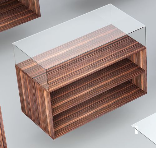 Vetrina contemporanea - B/B20 - Italvetrine - da bancone / in vetro temprato / in legno