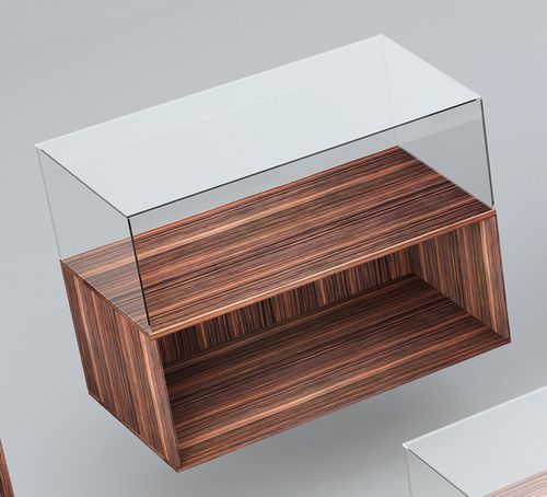 Vetrina contemporanea - B/B35 - Italvetrine - da bancone / in vetro temprato / in legno