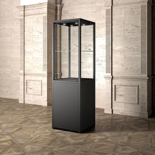 Vetrina contemporanea - MU/60FM - Italvetrine - in vetro temprato / in ferro / in laminato