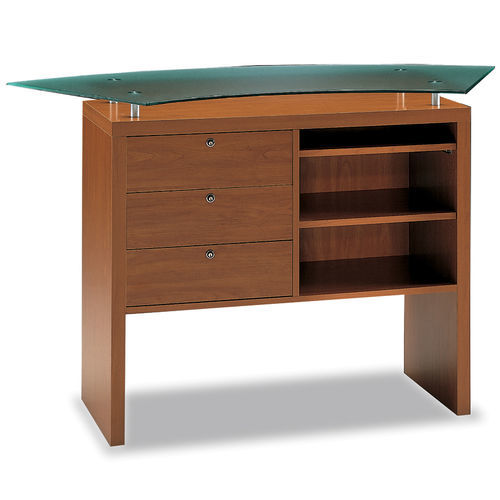 Bancone in legno - 40/BR - Italvetrine - dritto / modulare