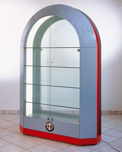 Vetrina contemporanea - ALFA ROMEO - Italvetrine - in metallo / a vista / con sportello