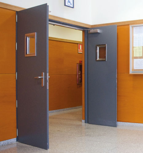 Porta da interno - TURIA PREMIUM - Andreu Barberá, S.L. - in acciaio galvanizzato / battente / contemporanea