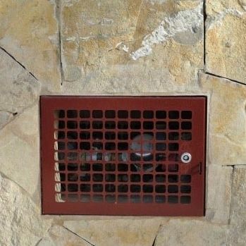 Sportello d'ispezione per contatore d'acqua - Micro - Andreu Barberá, S.L. - per parete / rettangolare / in acciaio