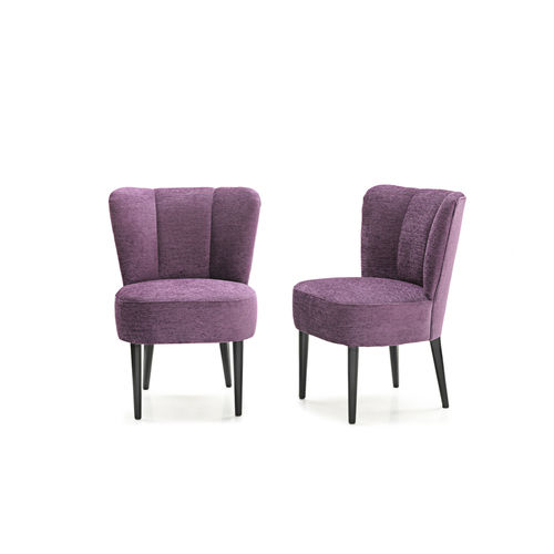 Sedia classica - CLARK - MANUEL LARRAGA - da interno / in tessuto / con supporto in legno