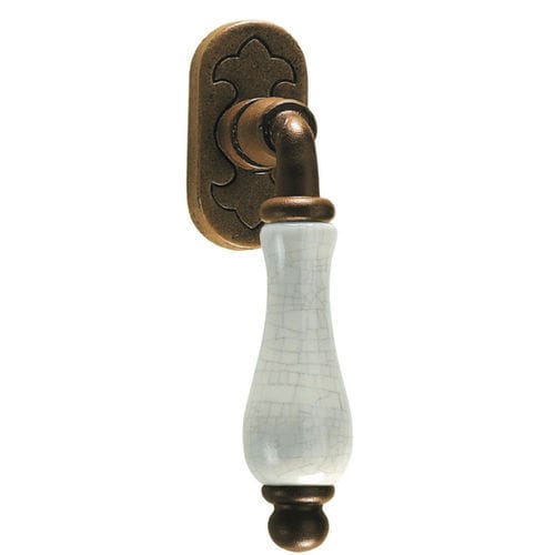 Maniglia per finestra ad anta ribalta - Art.2-60+D5 - Galbusera G.&G. S.N.C. - in ferro modellato / classica / per uso residenziale