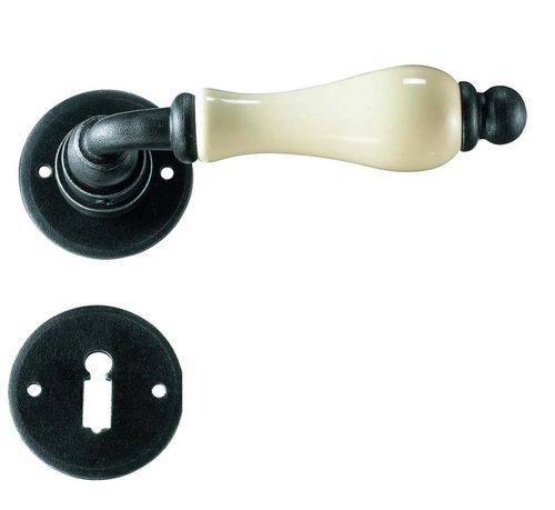 Maniglia per porta - Art.3-10 - Galbusera G.&G. S.N.C. - in porcellana / classica / per uso residenziale