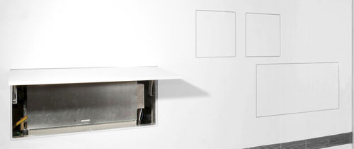 Sportello d'ispezione per parete - FANTASMINO - Pucci Saoro - per soffitto sospeso / quadrato / in alluminio