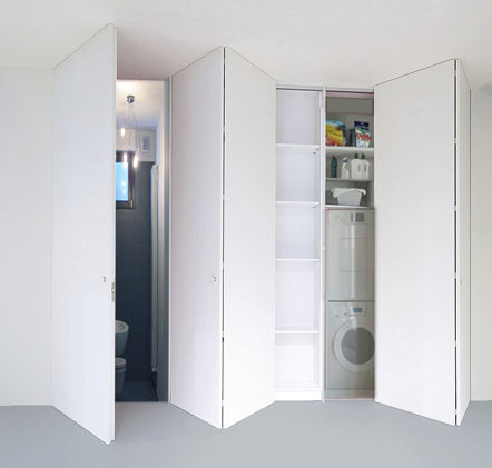 Porta per armadio da interno - COMBI - Pucci Saoro - a libro / senza vetri