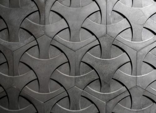 Piastrella in calcestruzzo - JAPANESE WEAVE - Daniel Ogassian - 3D / da interno / da parete