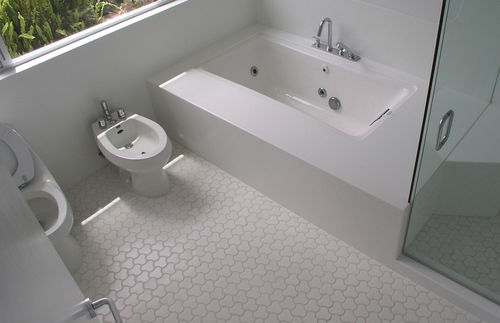 Piastrella in ceramica - BOM - Daniel Ogassian - levigata / da interno / da bagno