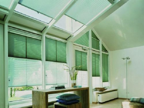 Tenda avvolgibile plissettata - TENDE INTERNE - Solaris Tende srl - per finestra / in tessuto / contract