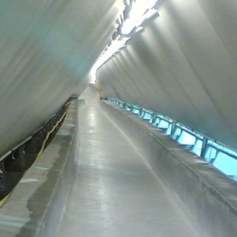 Tenda avvolgibile a rullo - TENDE INCLINATE DA ESTERNO - Solaris Tende srl - in tela / da esterno / contract