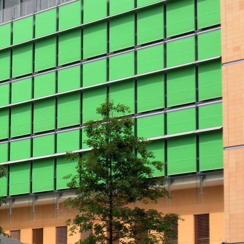 Frangisole in maglia metallica - Solaris Tende srl - per facciata / per finestra / verticale