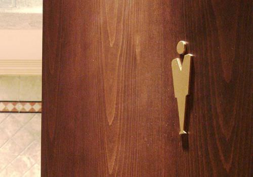 Pittogramma per porte in PMMA - PPH03 - Signo - per servizi sanitari