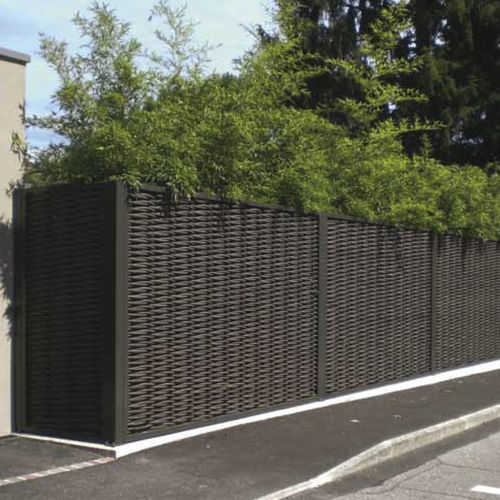 Recinzione a pannello - Light/Strong - Tecnodeck - da giardino / per spazio pubblico / in alluminio