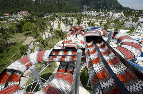 Scivolo girevole - KING COBRA - Polin Waterparks - per parco acquatico / tubolare