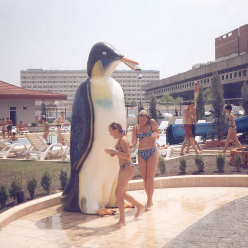 Doccia fibra di vetro - PENGUIN - Polin Waterparks - per parco acquatico / per bambini