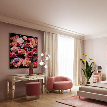 Quadro acrilico - Flower Bouquet - KARE Design - su tela / ritratto / natura morta