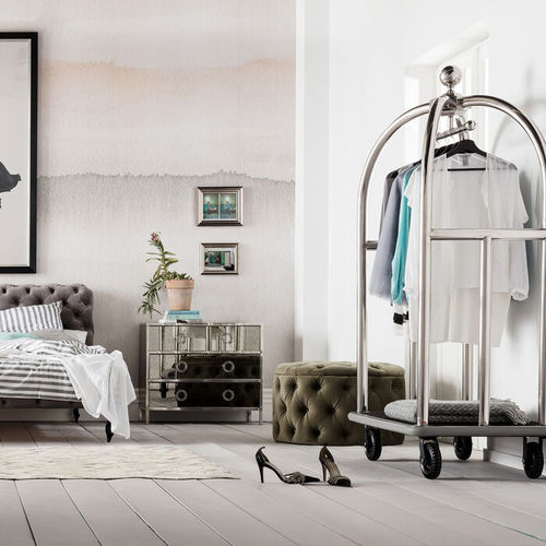 Carrello portabagagli - VIP VEGAS - KARE Design - in acciaio inossidabile / in MDF laccato